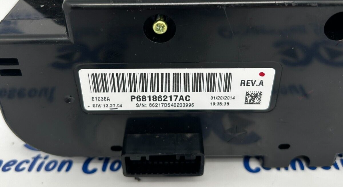 2013- 2019 RAM 1500 A/C And Heater Control Mopar (68186217AC)