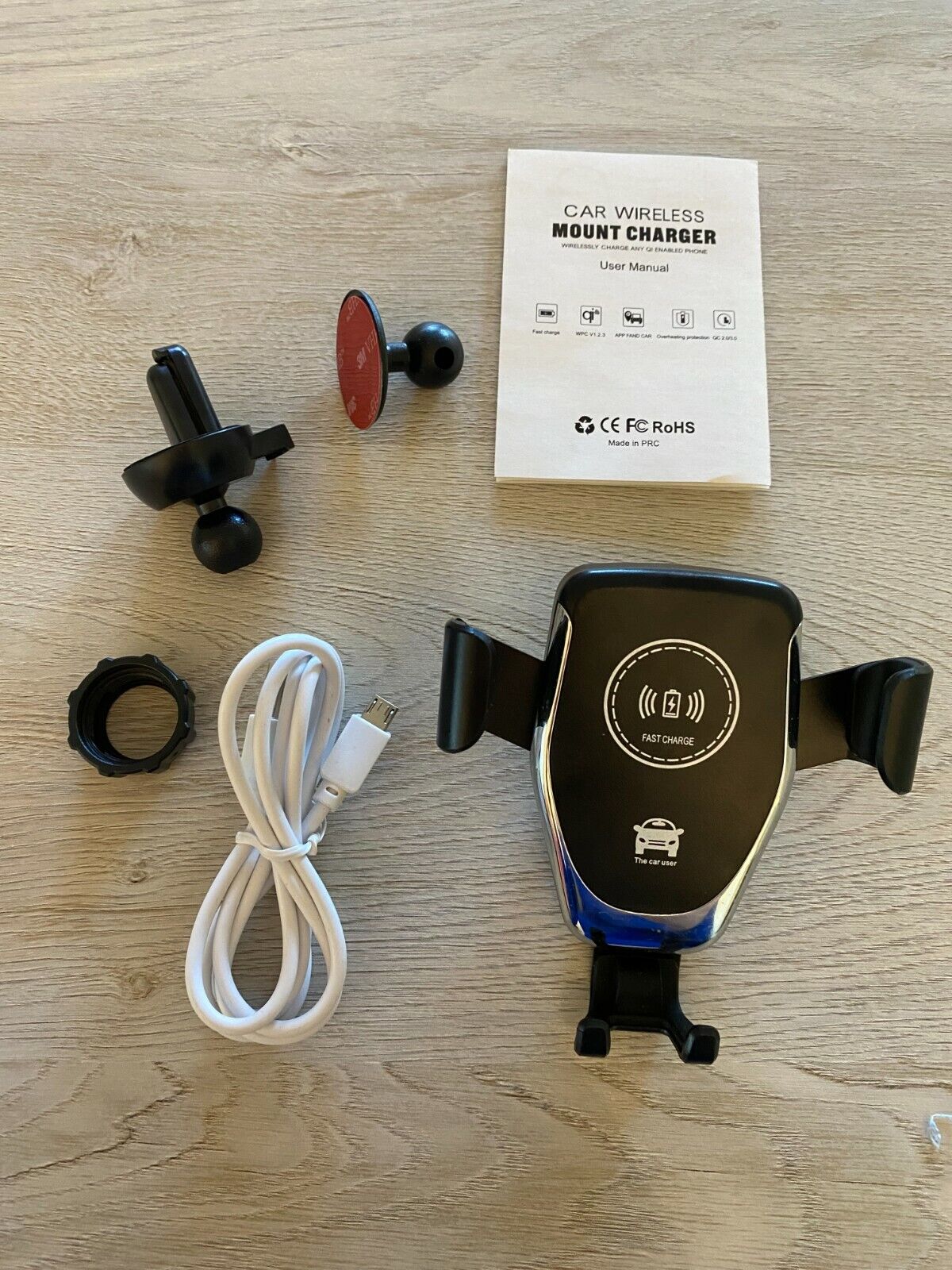 Wireless Car Mount Charger Universal