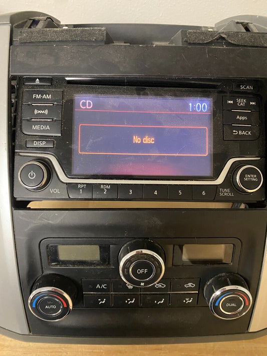 ✅ 28185-9BK1A 2015- 2016 Nissan Multi Media Radio & Bezel