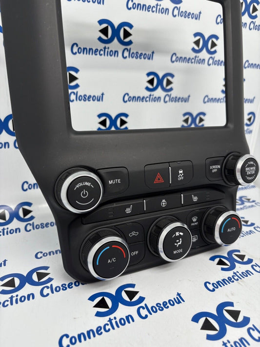 2019- 2024 RAM 2500 3500 Center Stack Controls Radio Bezel 68370127AB