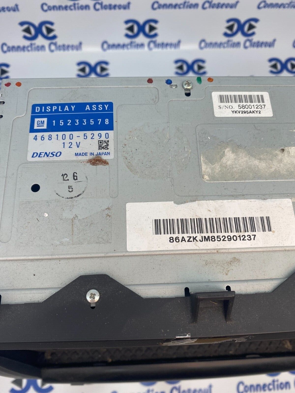 Cadillac Cue GPS Navigation Radio Display (15233578)