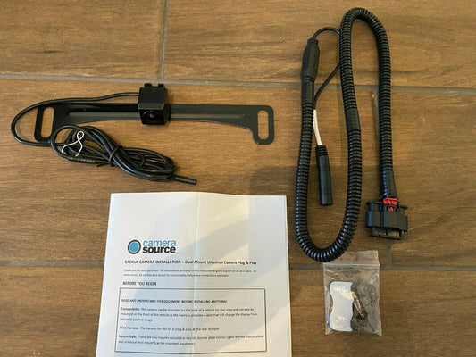 2020 General Motors Work Truck Plug & Play Backup Camera Kit (CS-20GMWT30-LP)