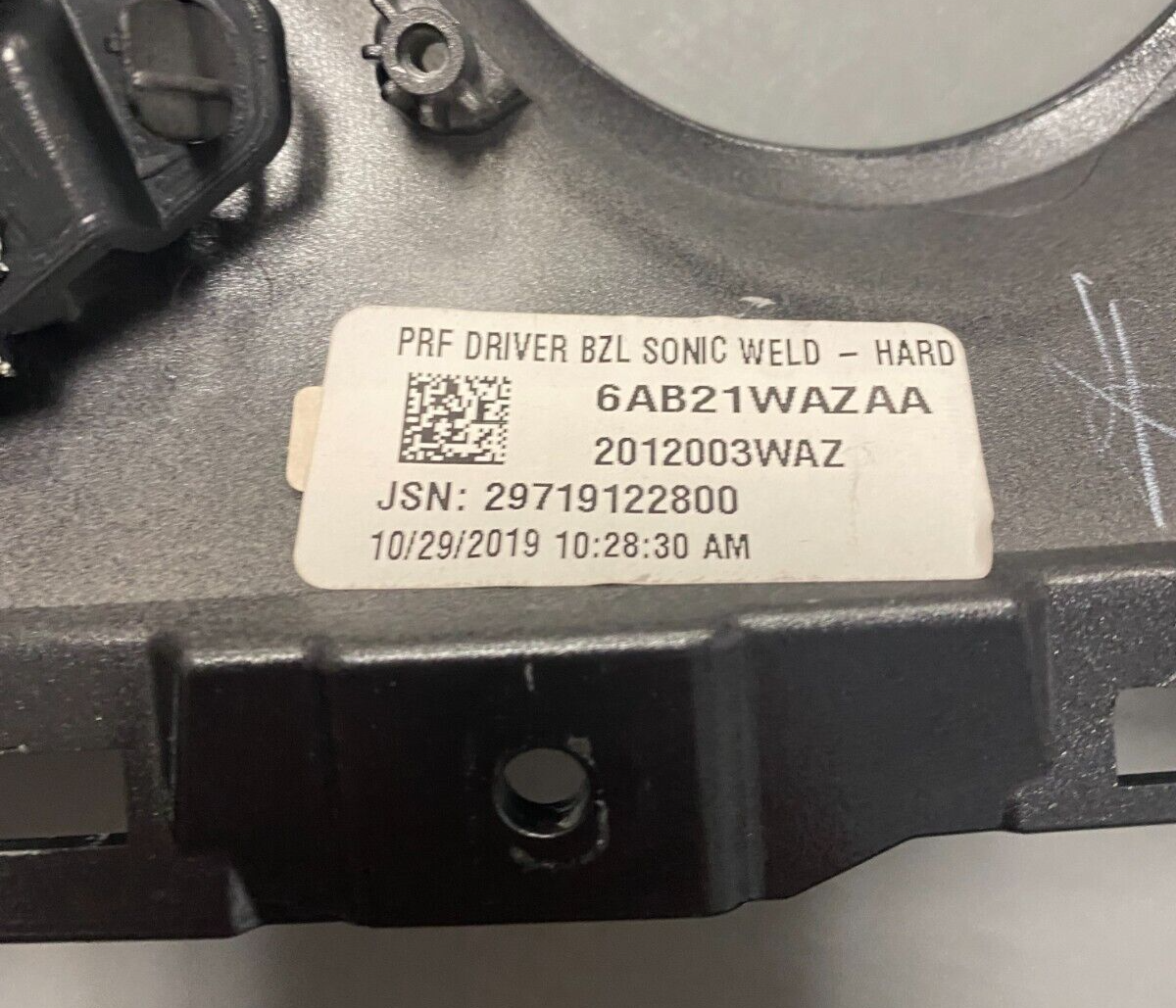 ✅ 2019- 2022 Jeep Gladiator Wrangler Mopar Instrument Panel Bezel (6AB21WAZAA)