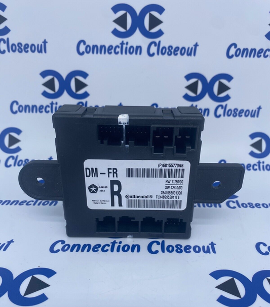 2011- 2014 RAM Chrysler Dodge Front Door RIGHT Module OEM 68155770AB