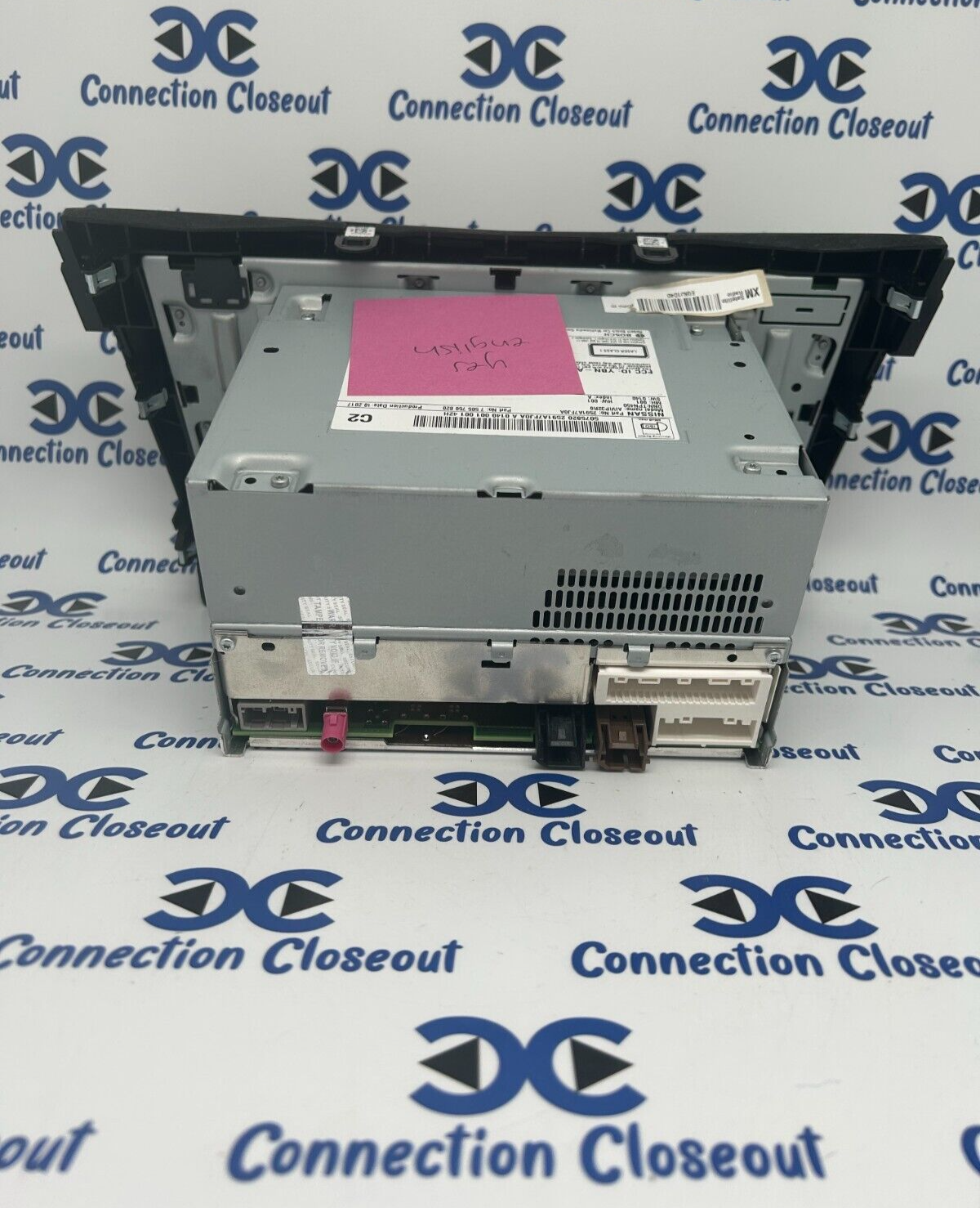 2022 Nissan Rogue Radio Receiver Display Screen SAT Radio OEM 2591A7FJ0A