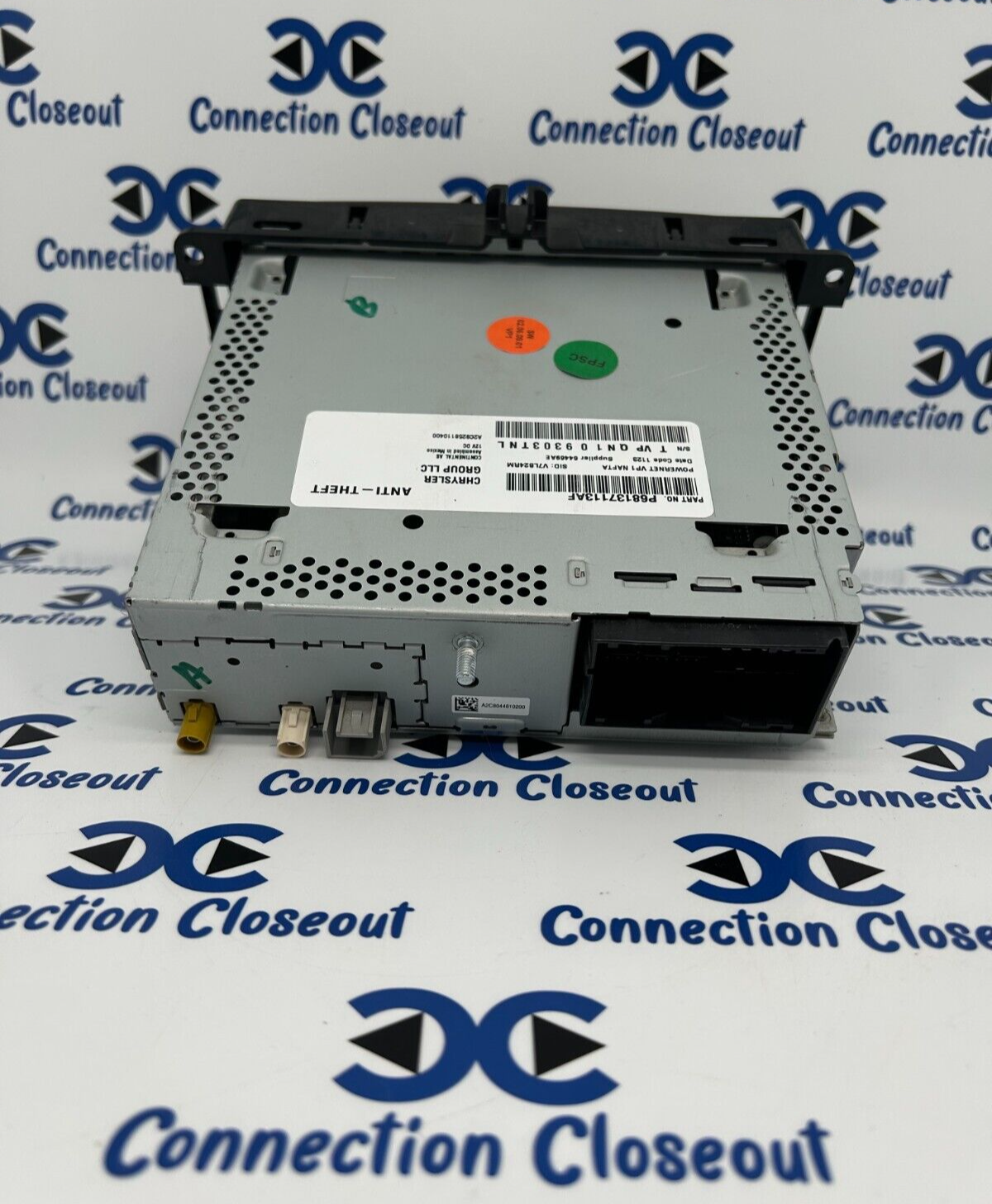 2013 RAM 3500 OEM Multi Media Bluetooth Radio MOPAR 68137113AF
