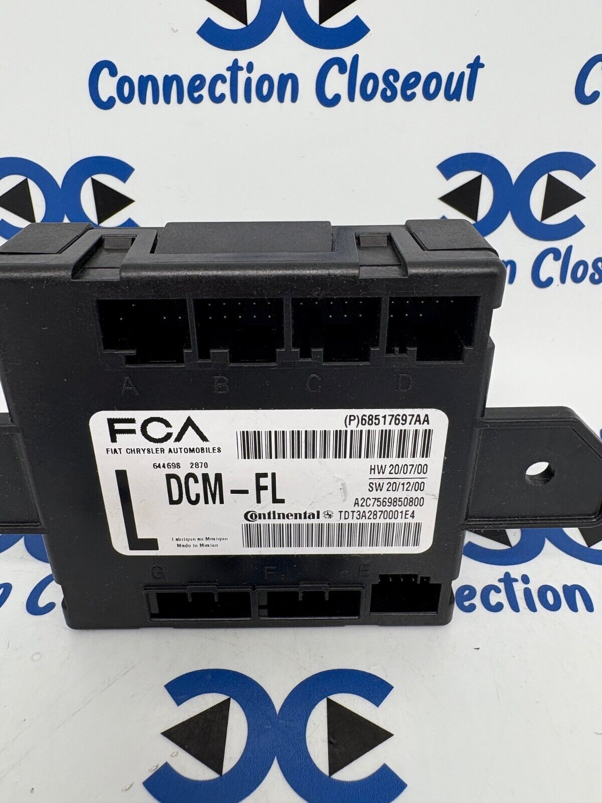 2021 RAM 1500 Genuine Mopar Door Module Front LEFT 68517697AA