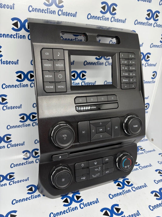 2015 Ford F150 Audio Equipment Radio Bezel & Control Panel FL3T18E243BUJ