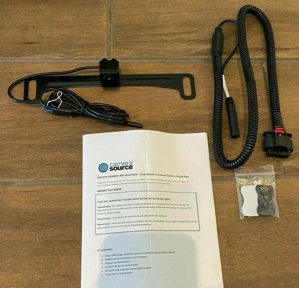 2020 General Motors Work Truck Plug & Play Backup Camera Kit (CS-20GMWT30-LP)
