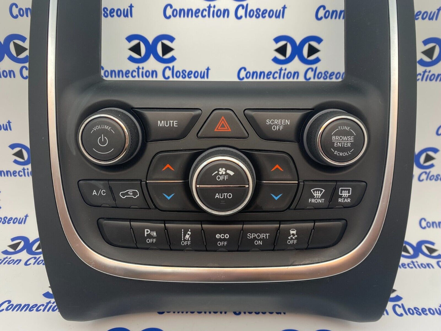 ✅ 2018- 2020 Dodge Durango Genuine Mopar Vehicle Radio Center Stack (68333657AA)