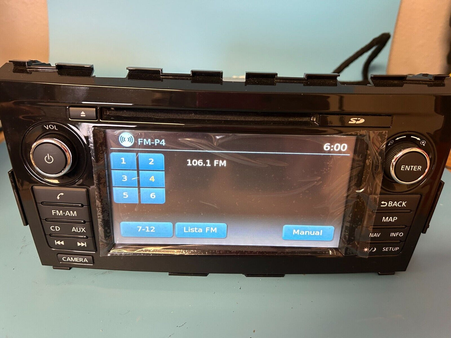 Nissan Altima Bosch OEM Navigation Satellite Radio Receiver 259159HM2A