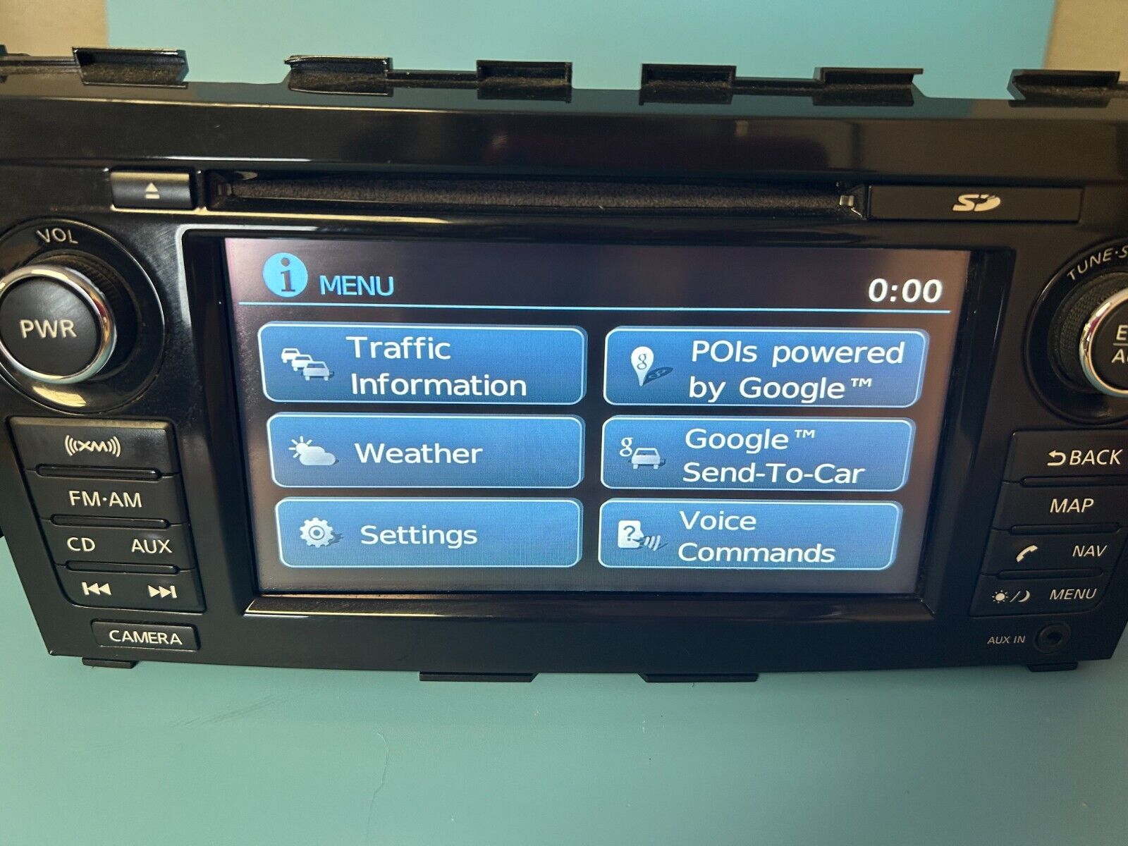 2013- 2016 Nissan Altima Touch Screen NAV AM/FM XM Receiver OEM (25915-3TA1C)