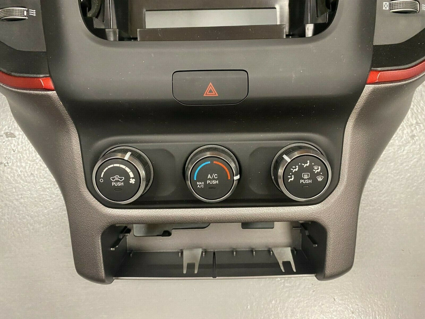 ✅ 2019- 2022 RAM 1500 2500 3500 Radio Bezel & Climate Control OEM (5YU473XRAD)