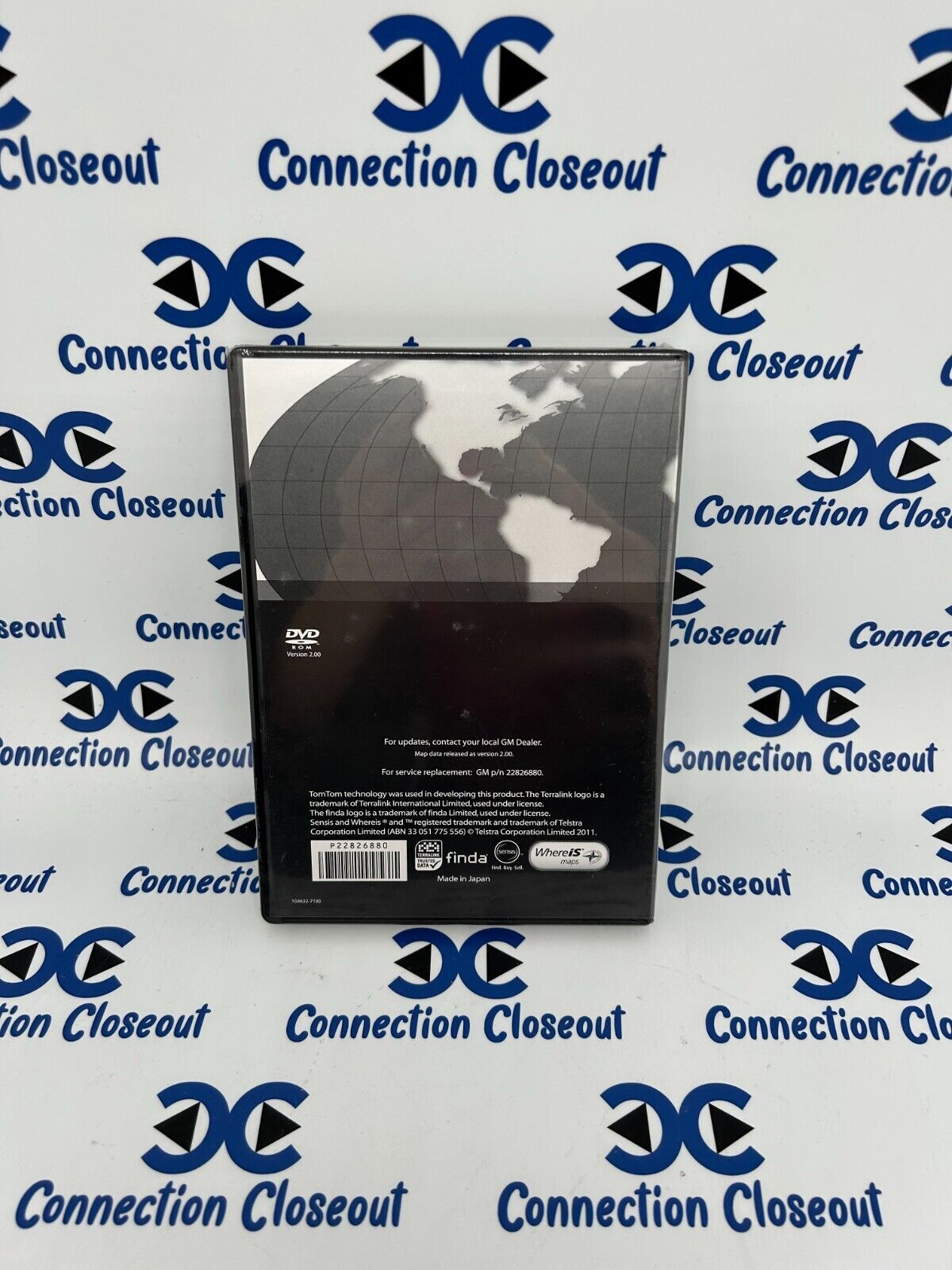 NEW General Motors Navigation System DVD Map Disc Australia/New Zealand 22826880