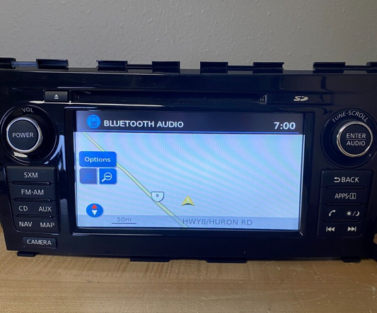 Nissan Altima Bosch CD Navigation GPS Radio OEM Powers On TESTED (25915-9HP1A)