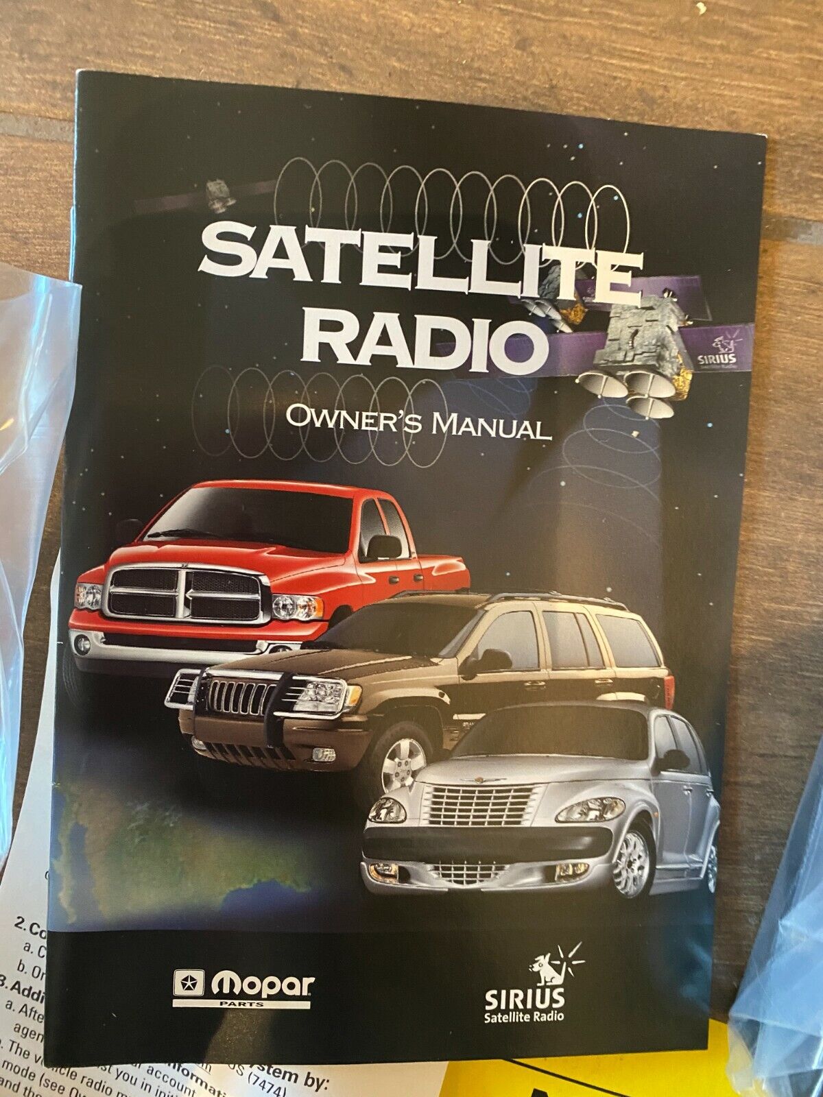 2005- 2007 OEM Mopar Satellite Receiver Kit (82206488AA)