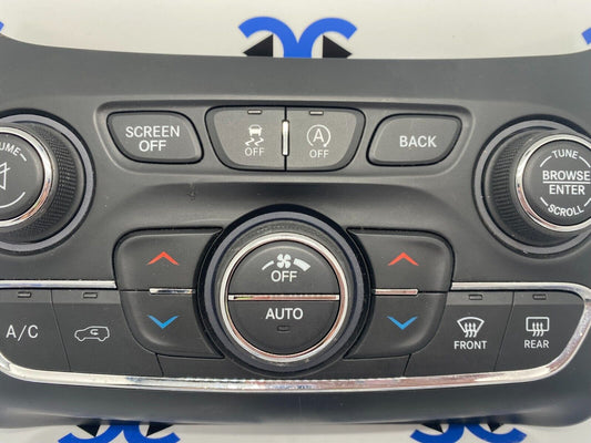 2015- 2018 Jeep Cherokee Climate Control HVAC Center Stack (68249522AB)