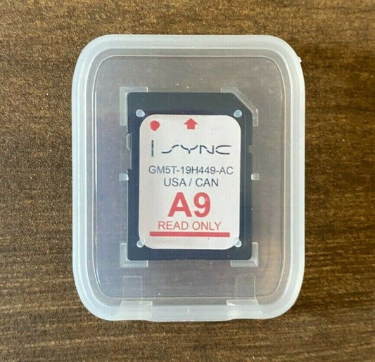 Ford Lincoln SD Map Card OEM SYNC2 Navigation A9 (USA & Canada)