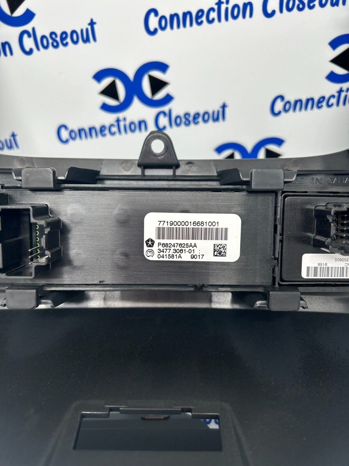 ✅ 1VY931X9AI 2013- 2020 RAM 1500 2500 3500 Instrument Panel Radio Bezel MOPAR