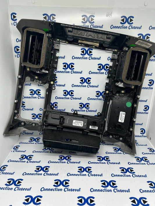 ✅ 2013- 2020 RAM 1500 2500 3500 Instrument Panel Radio Bezel MOPAR (1VY931X9AB)