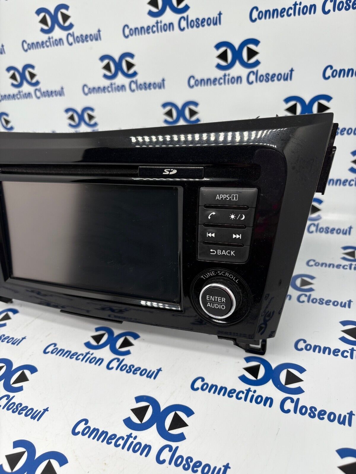 2014- 2016 Nissan Rogue OEM Radio Receiver Navigation AM FM CD 259154BA0A