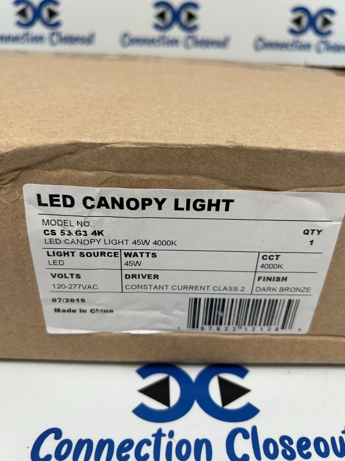 Spring Lighting Group CS 53 G3 4K 45W LED Canopy Light