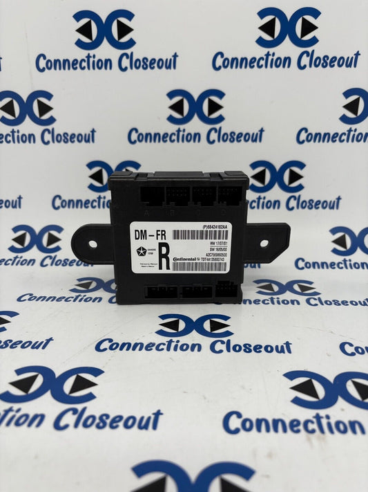 2019 2020 RAM 1500 Right Passenger Front Door Control Module OEM 68424182AA