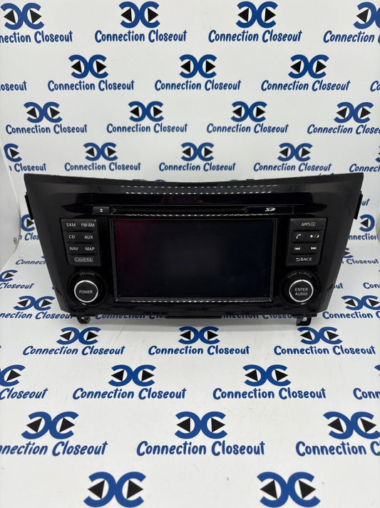 2014- 2016 Nissan Rogue OEM Radio Receiver Navigation AM FM CD 259154BA0A