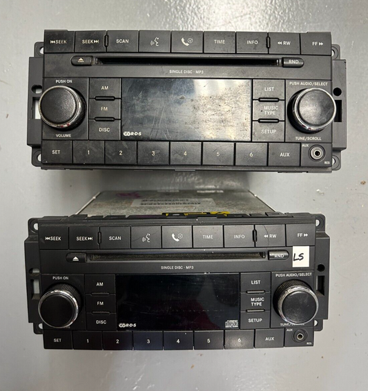 2008- 2009 Chrysler Jeep Dodge OEM RES Radios CD Player 5064410AF