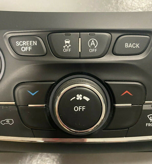 2015- 2018 Jeep Cherokee Genuine MOPAR Climate Control Center Stack 68249518AA