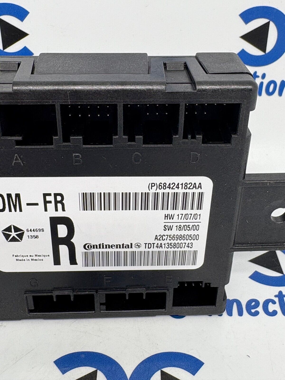 2019 2020 RAM 1500 Right Passenger Front Door Control Module OEM 68424182AA