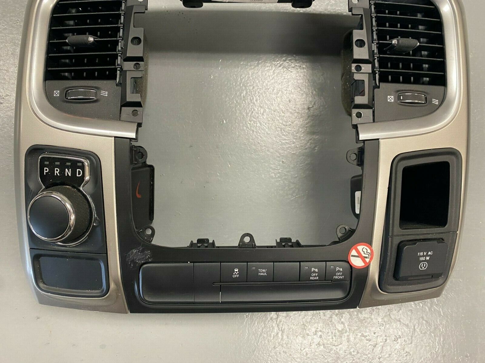 ✅ 2013- 2020 RAM 1500 2500 3500 Mopar Instrument Panel Radio Bezel (1VY951X9AG)