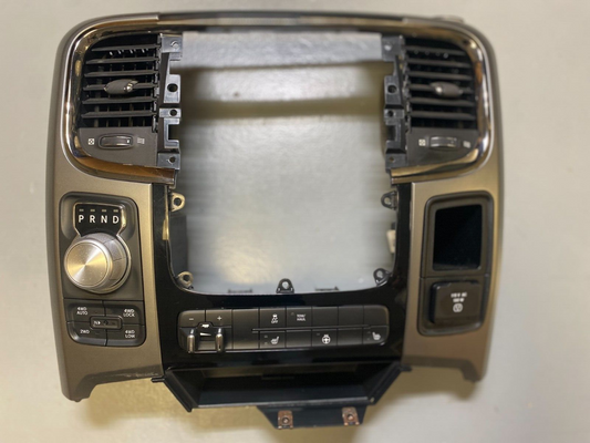 ✅ 2013- 2019 Dodge Ram 1500 2500 3500 Instrument Panel Radio Bezel (1VY921X9AC)