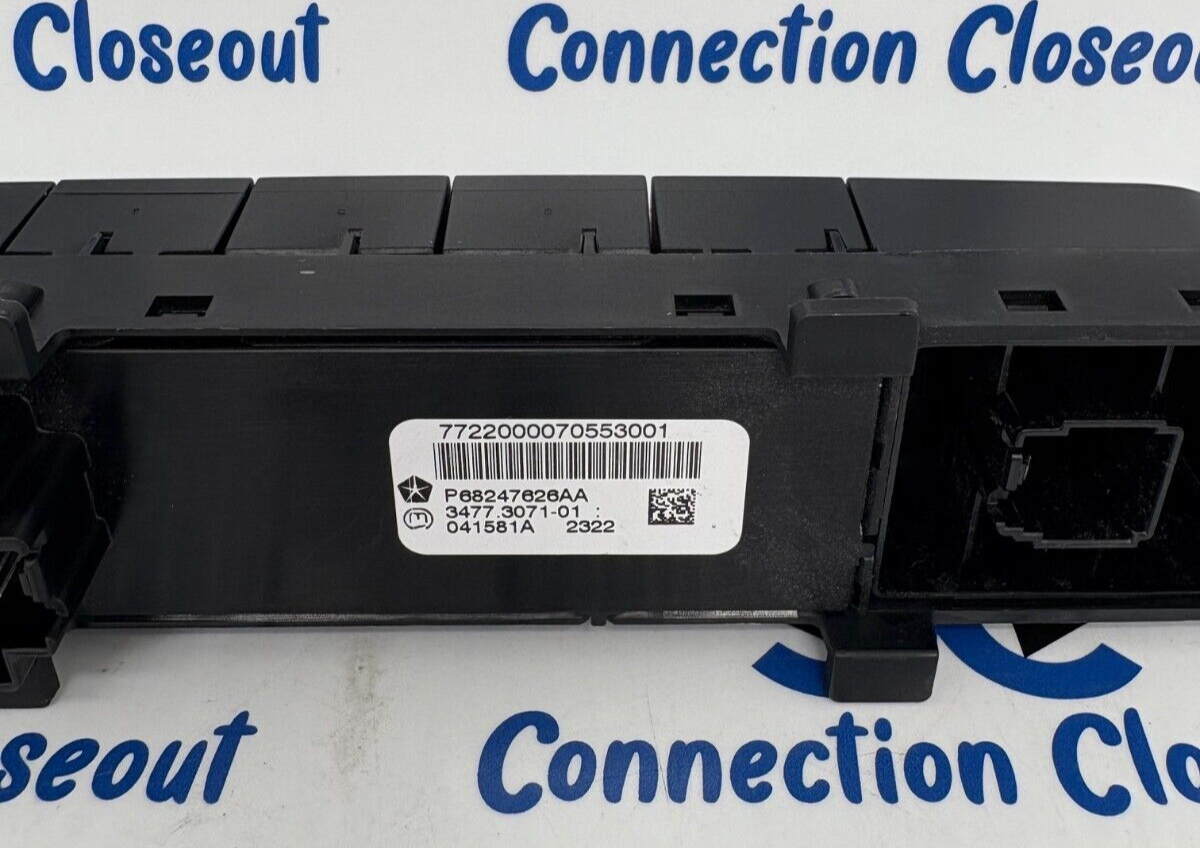 2015- 2024 RAM Mopar Instrument Panel Center Controls Switch 68247626AA