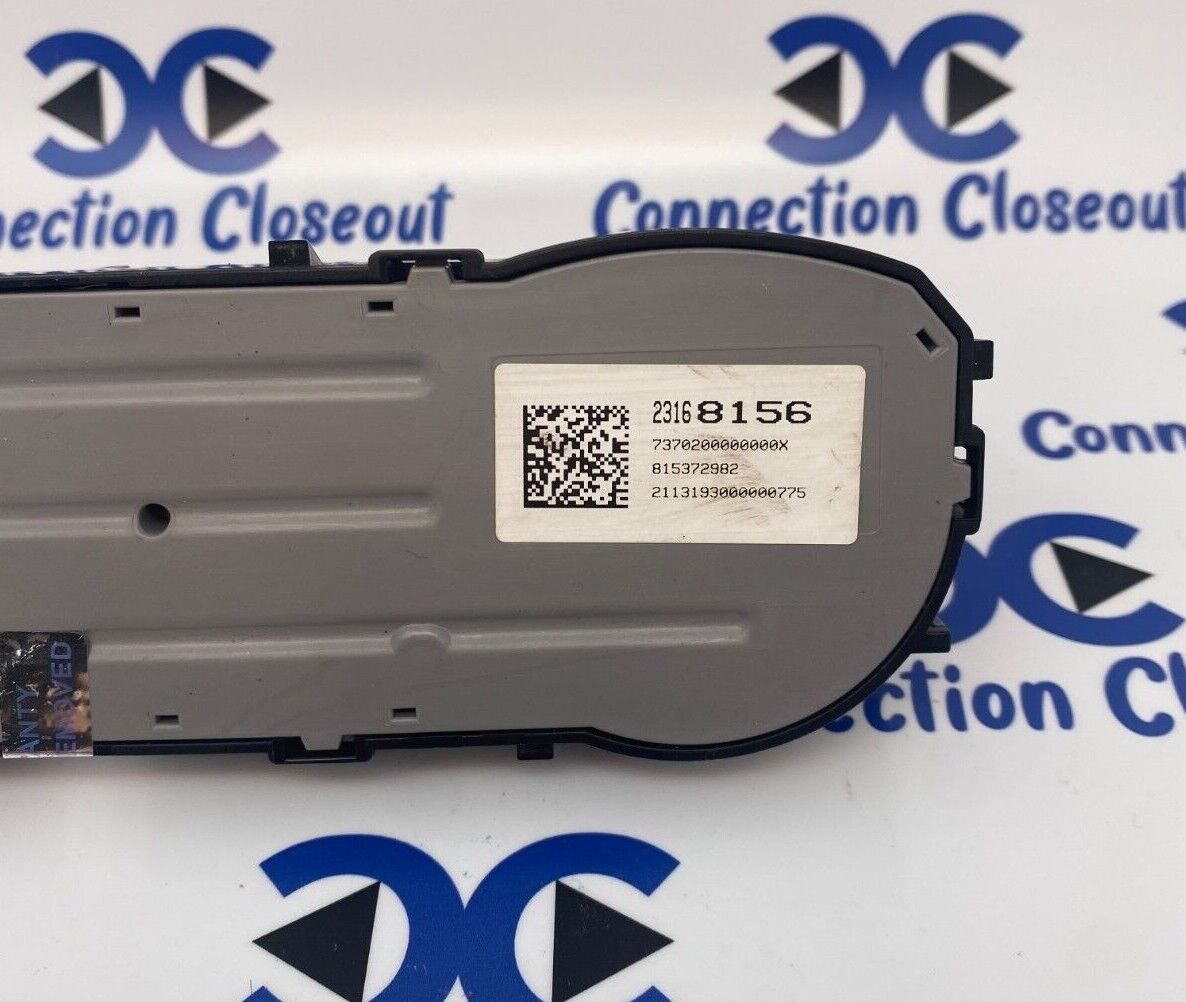 ✅ 23168156 OEM AC Climate Control Panel Assembly 2014- 2016 GMC Sierra