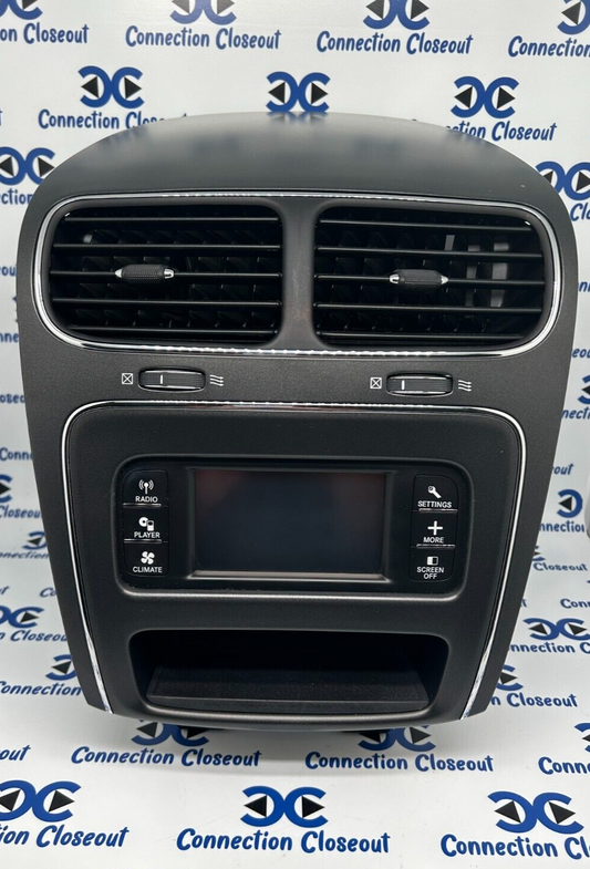 2011- 2020 Dodge Journey Genuine Mopar Radio Display & Center Bezel 05064976AI