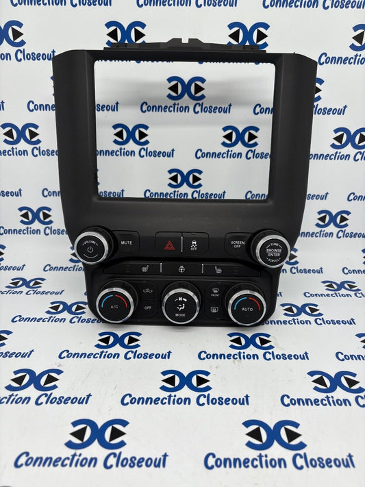 2019- 2024 RAM 2500 3500 Center Stack Controls Radio Bezel 68370127AB