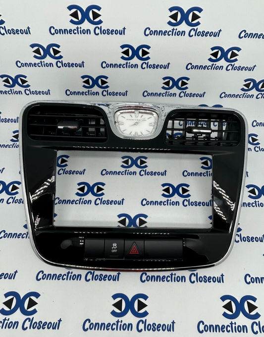 ✅ 2011- 2014 Chrysler 200 Radio Bezel & Clock (1SQ84TRMAA)