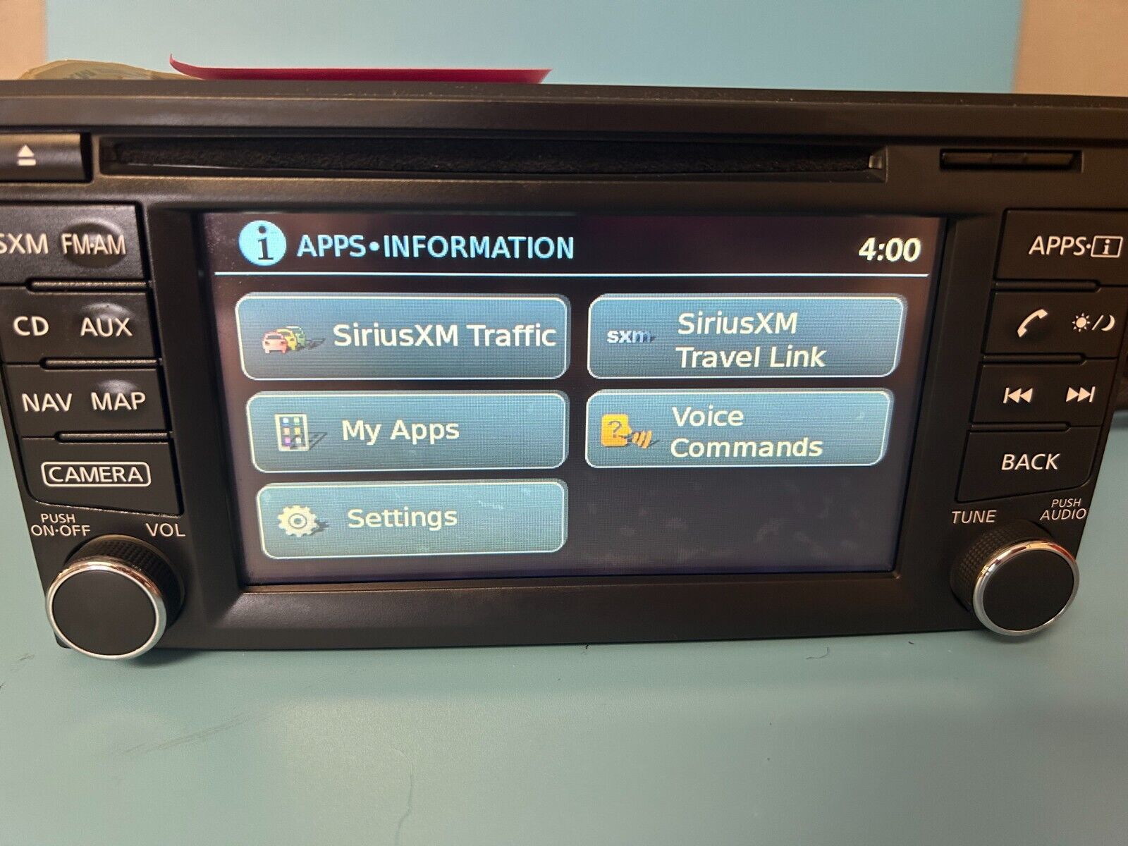 Nissan Sentra CD Player Navigation Radio OEM (25915-9BK0A)