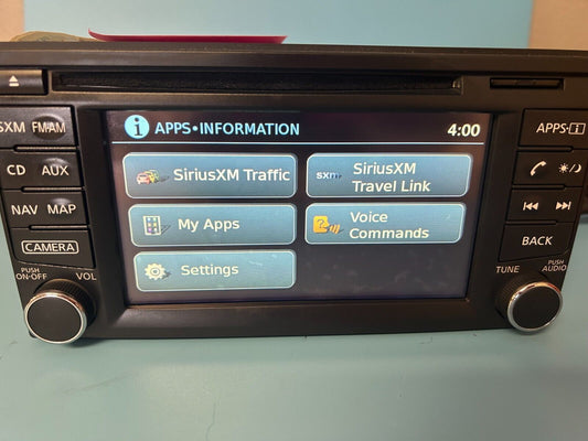 Nissan Sentra CD Player Navigation Radio OEM (25915-9BK0A)