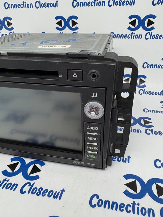 2009- 2012 Chevrolet Traverse Stereo CD Player NAV Screen Display 20789652