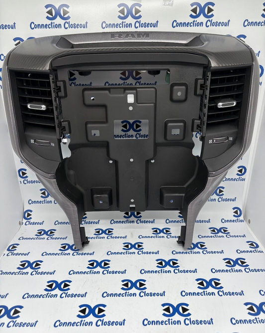 2021- 2023 RAM 1500 Genuine Mopar Instrument Panel 12in Radio Bezel 6WQ641A1AA