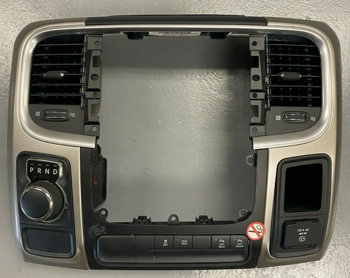 ✅ 2013- 2020 RAM 1500 2500 3500 Mopar Instrument Panel Radio Bezel (1VY951X9AG)