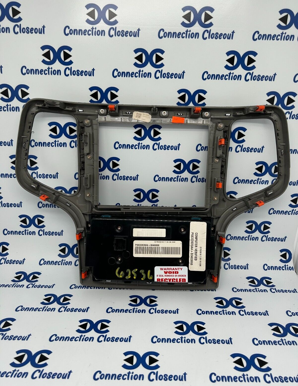 ✅ 2018 Jeep Genuine Mopar Vehicle Feature Controls Center Stack (68333939AA)