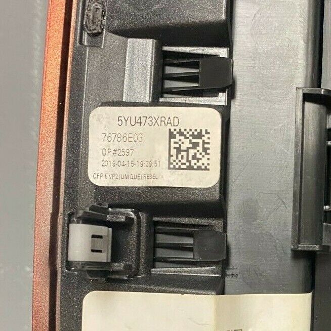 ✅ 2019- 2022 RAM 1500 2500 3500 Radio Bezel & Climate Control OEM (5YU473XRAD)