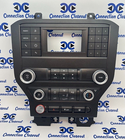 ✅2018 2020 Ford Mustang Radio Heat AC Control Panel Radio Bezel (LR3T-18E243-AB)