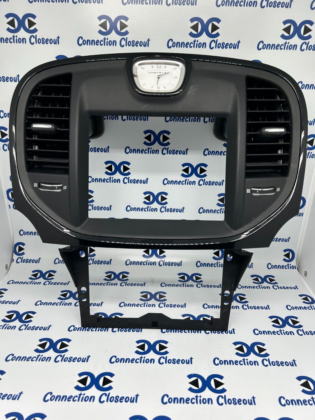 ✅ 2011- 2014 Chrysler 300 Black Dash 8.4" Radio Bezel Vents & Clock (68148614AA)
