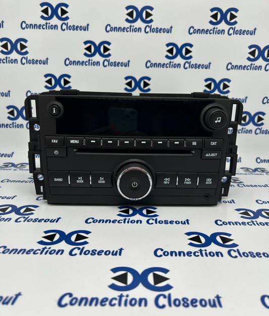 Chevrolet GMC General Motors Radio AM FM CD System (20934593)