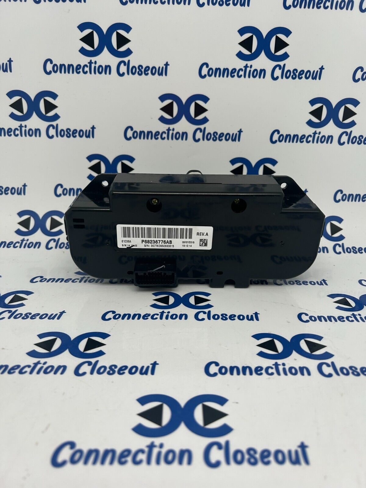 ✅ 2014- 2024 RAM 1500 2500 Temperature Control Single Plug AC OEM 68236776AB