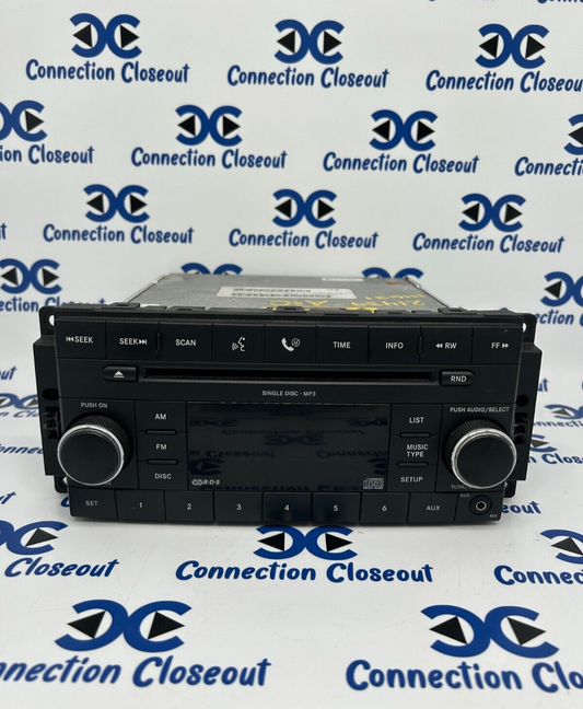 2008 Dodge Chrysler Jeep AM FM Cd Player RES Radio Receiver 05064411AF